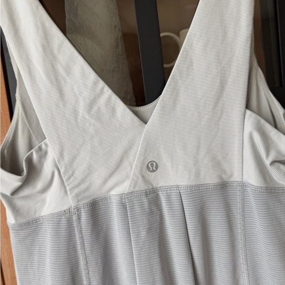 Y2k Vintage Lululemon Hustle & Bustle Tank Adjustable babydoll Heathered striped - Picture 8 of 10